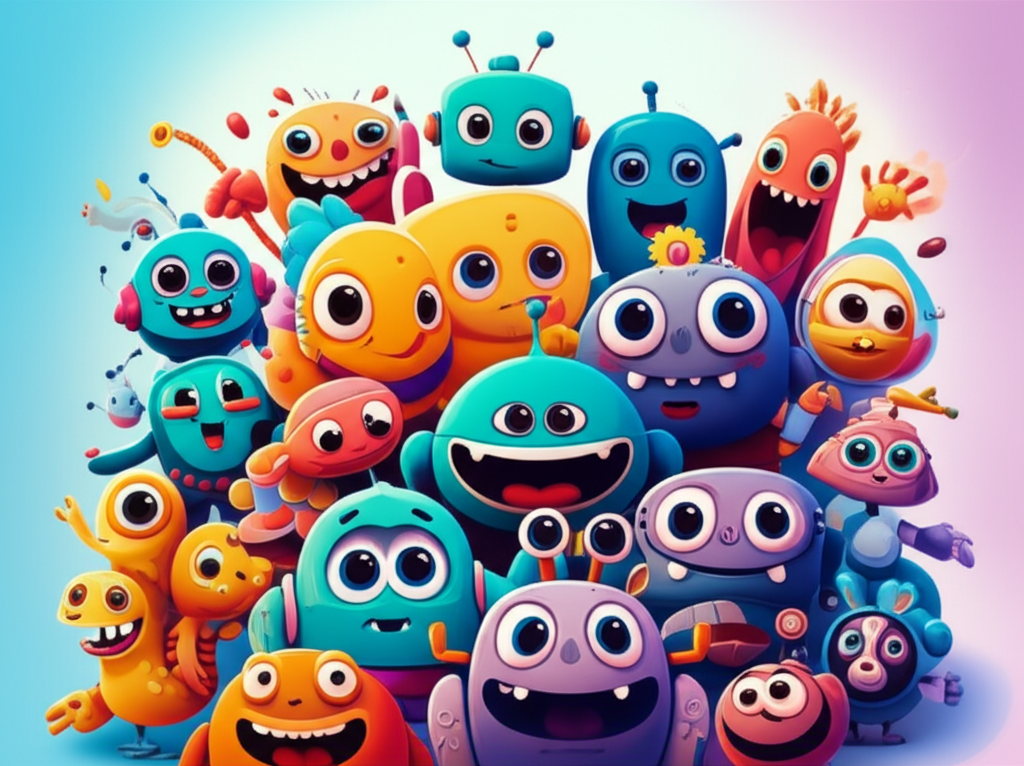 AI generating character images